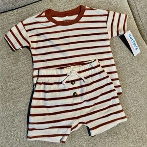 NWT Carter’s Striped Set